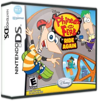 jeu Phineas and Ferb - Ride Again (DSi Enhanced)